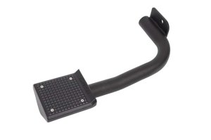 Ford Super Duty Side Box Step - Driver's Side - Dee Zee - Cast Aluminum - Black - `17-`23